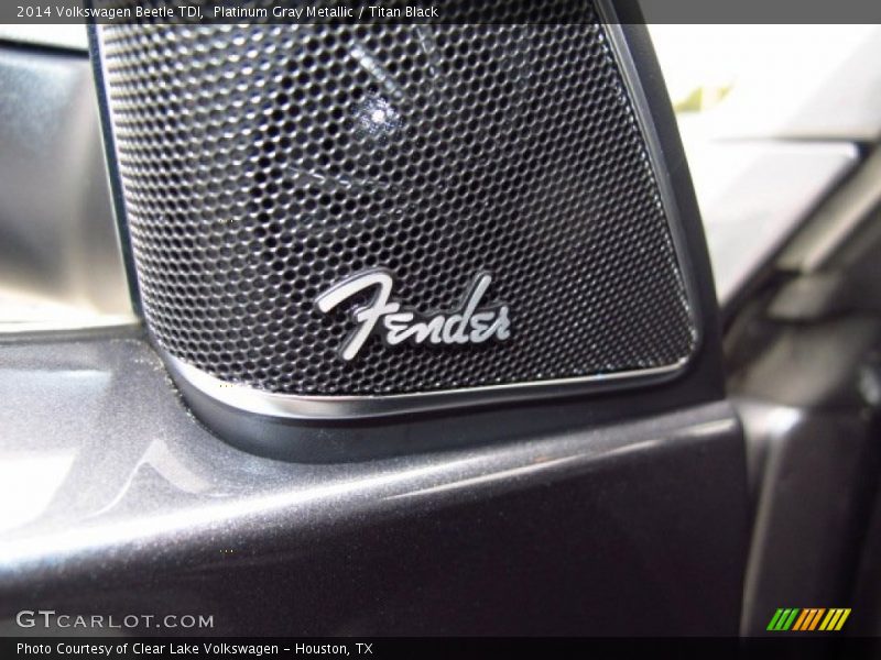 Platinum Gray Metallic / Titan Black 2014 Volkswagen Beetle TDI