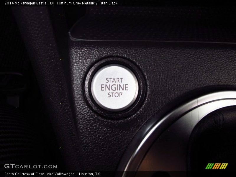Platinum Gray Metallic / Titan Black 2014 Volkswagen Beetle TDI