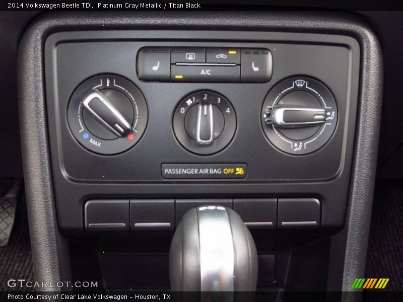 Controls of 2014 Beetle TDI