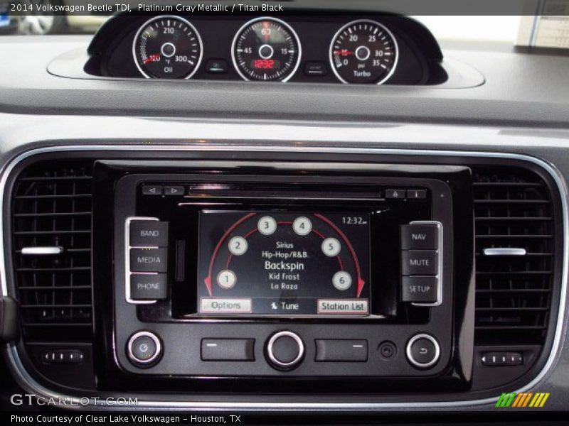 Platinum Gray Metallic / Titan Black 2014 Volkswagen Beetle TDI