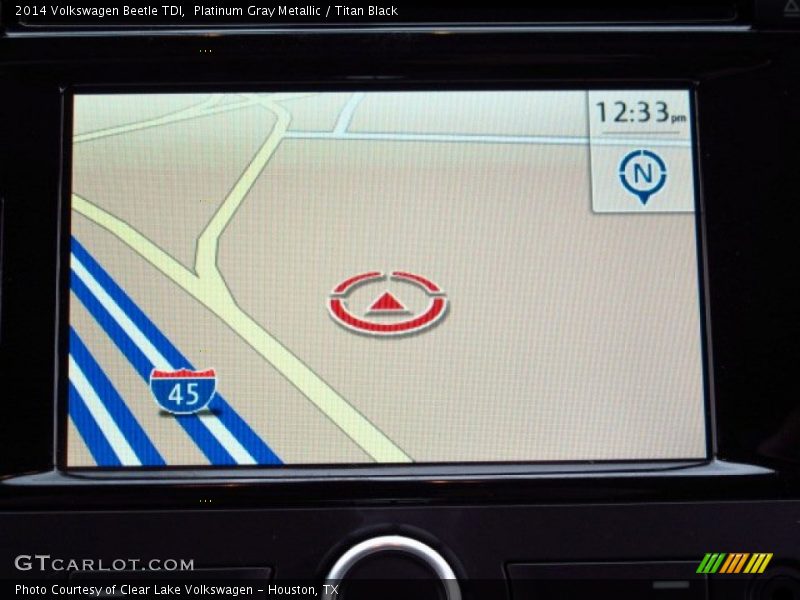 Platinum Gray Metallic / Titan Black 2014 Volkswagen Beetle TDI