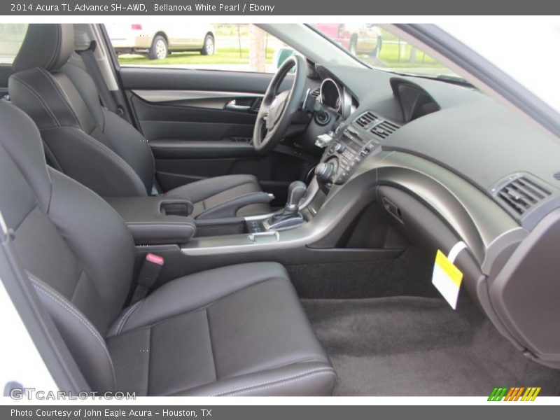 Bellanova White Pearl / Ebony 2014 Acura TL Advance SH-AWD