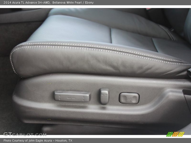 Bellanova White Pearl / Ebony 2014 Acura TL Advance SH-AWD