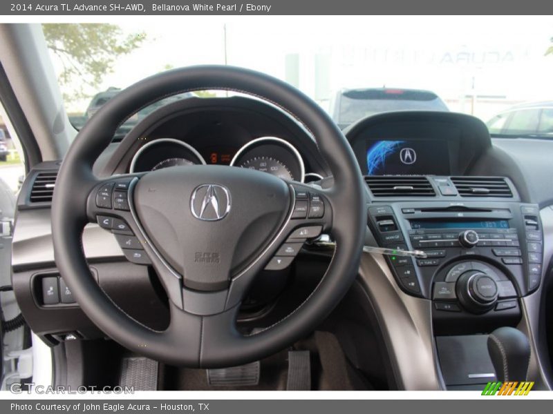 Dashboard of 2014 TL Advance SH-AWD