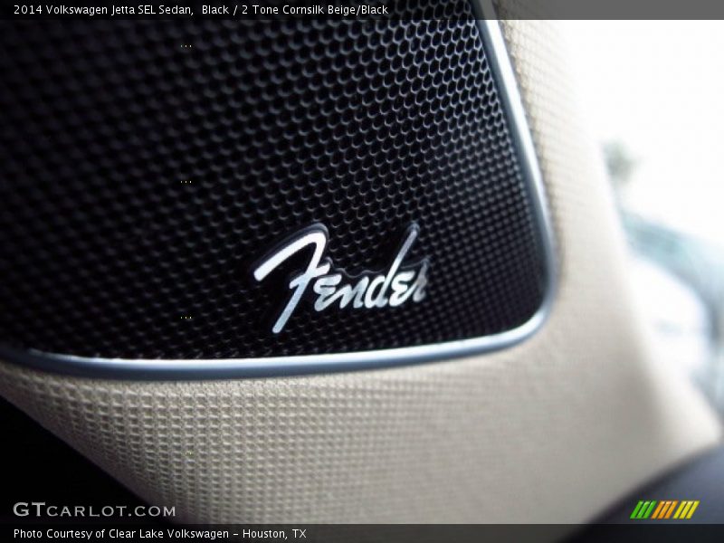 Black / 2 Tone Cornsilk Beige/Black 2014 Volkswagen Jetta SEL Sedan