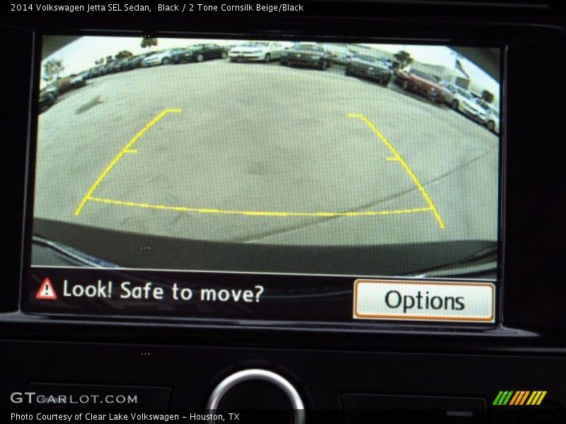 Black / 2 Tone Cornsilk Beige/Black 2014 Volkswagen Jetta SEL Sedan