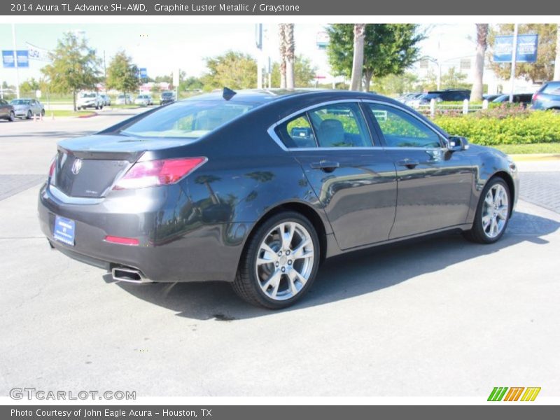 Graphite Luster Metallic / Graystone 2014 Acura TL Advance SH-AWD