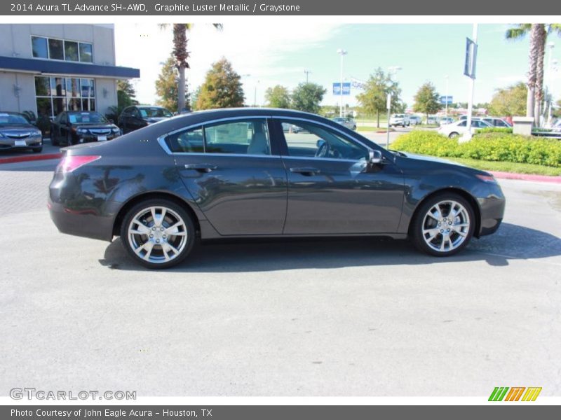 Graphite Luster Metallic / Graystone 2014 Acura TL Advance SH-AWD