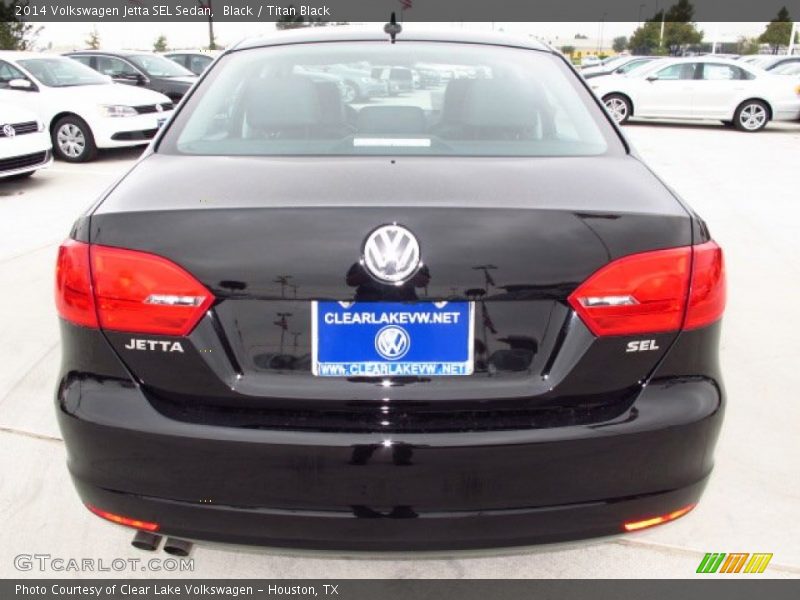 Black / Titan Black 2014 Volkswagen Jetta SEL Sedan