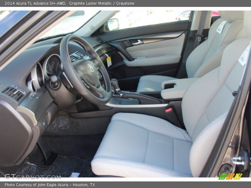 Graphite Luster Metallic / Graystone 2014 Acura TL Advance SH-AWD
