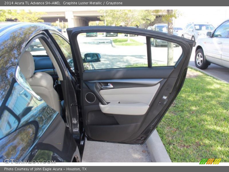 Graphite Luster Metallic / Graystone 2014 Acura TL Advance SH-AWD