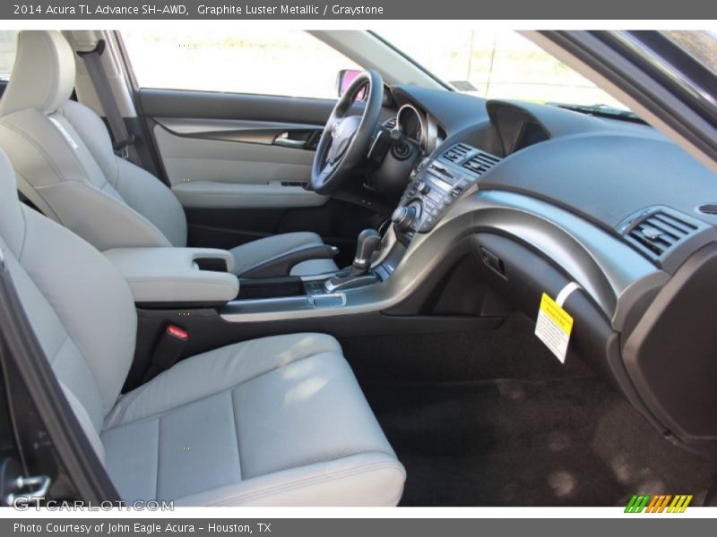 Graphite Luster Metallic / Graystone 2014 Acura TL Advance SH-AWD