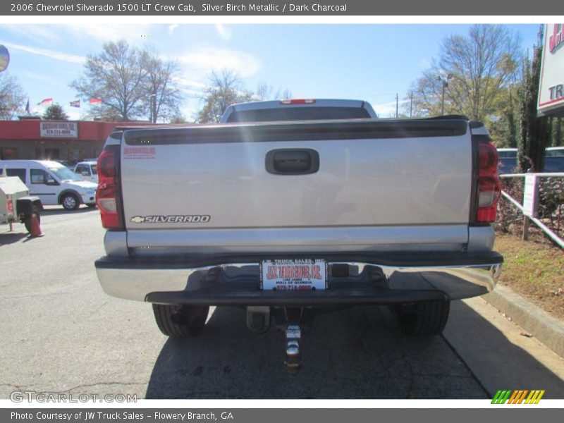 Silver Birch Metallic / Dark Charcoal 2006 Chevrolet Silverado 1500 LT Crew Cab