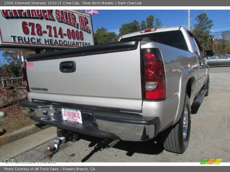 Silver Birch Metallic / Dark Charcoal 2006 Chevrolet Silverado 1500 LT Crew Cab