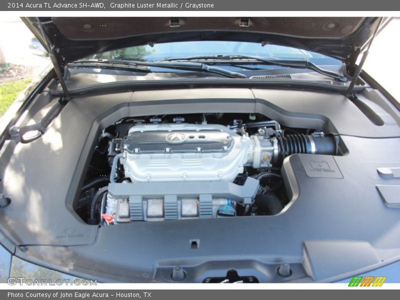 Graphite Luster Metallic / Graystone 2014 Acura TL Advance SH-AWD