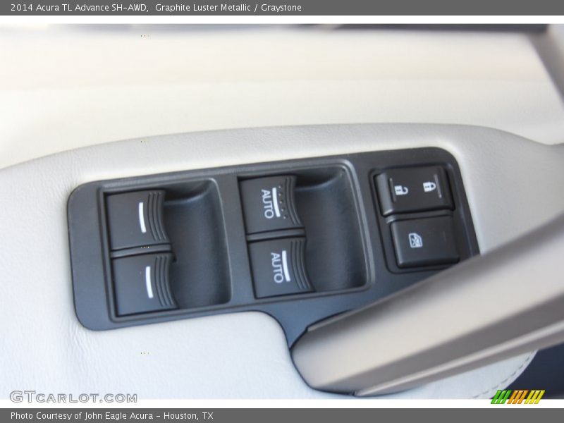 Graphite Luster Metallic / Graystone 2014 Acura TL Advance SH-AWD