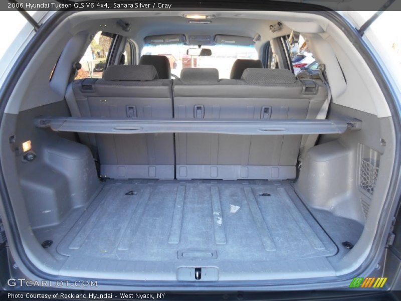 Sahara Silver / Gray 2006 Hyundai Tucson GLS V6 4x4