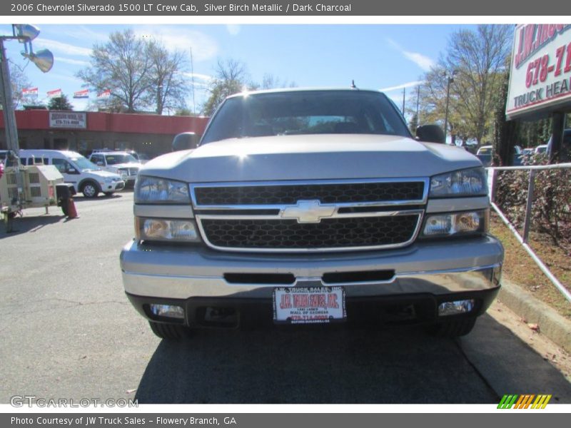 Silver Birch Metallic / Dark Charcoal 2006 Chevrolet Silverado 1500 LT Crew Cab