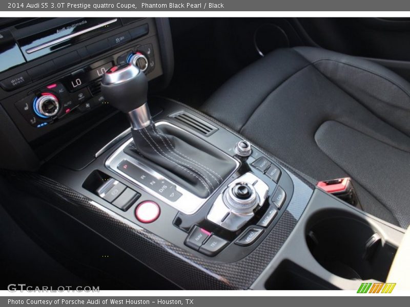 Phantom Black Pearl / Black 2014 Audi S5 3.0T Prestige quattro Coupe