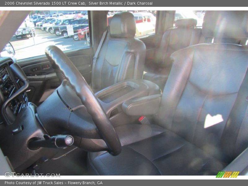 Silver Birch Metallic / Dark Charcoal 2006 Chevrolet Silverado 1500 LT Crew Cab