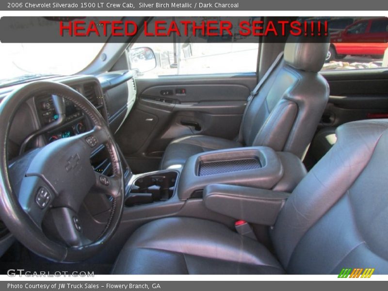 Silver Birch Metallic / Dark Charcoal 2006 Chevrolet Silverado 1500 LT Crew Cab