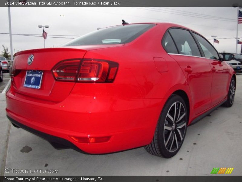 Tornado Red / Titan Black 2014 Volkswagen Jetta GLI Autobahn