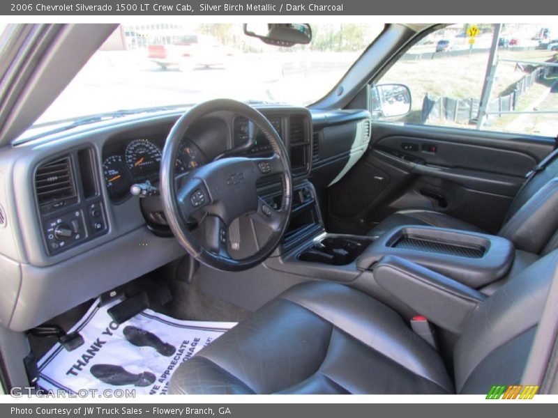 Silver Birch Metallic / Dark Charcoal 2006 Chevrolet Silverado 1500 LT Crew Cab