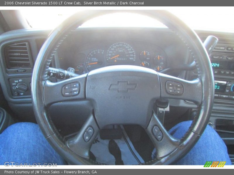 Silver Birch Metallic / Dark Charcoal 2006 Chevrolet Silverado 1500 LT Crew Cab