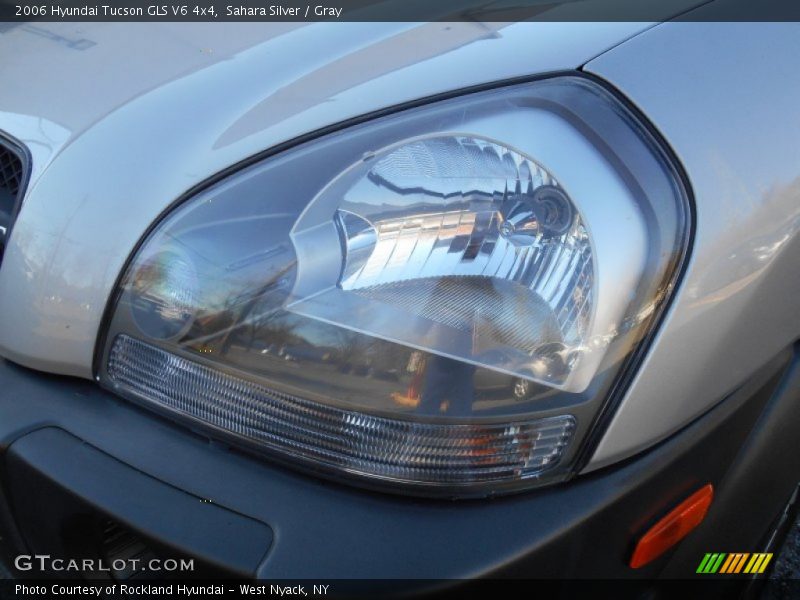 Sahara Silver / Gray 2006 Hyundai Tucson GLS V6 4x4