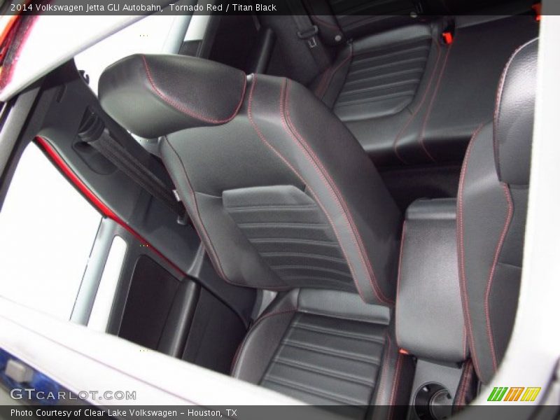 Tornado Red / Titan Black 2014 Volkswagen Jetta GLI Autobahn