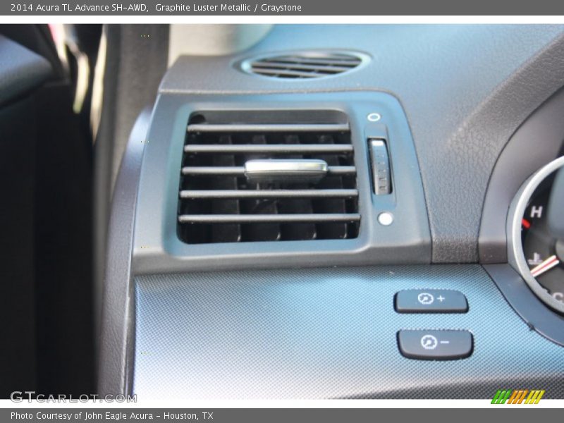 Graphite Luster Metallic / Graystone 2014 Acura TL Advance SH-AWD