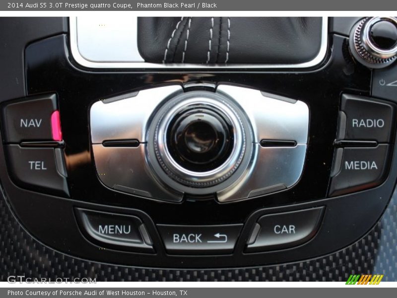 Phantom Black Pearl / Black 2014 Audi S5 3.0T Prestige quattro Coupe
