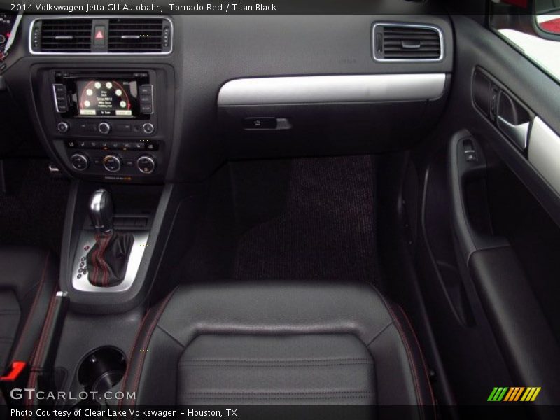 Tornado Red / Titan Black 2014 Volkswagen Jetta GLI Autobahn