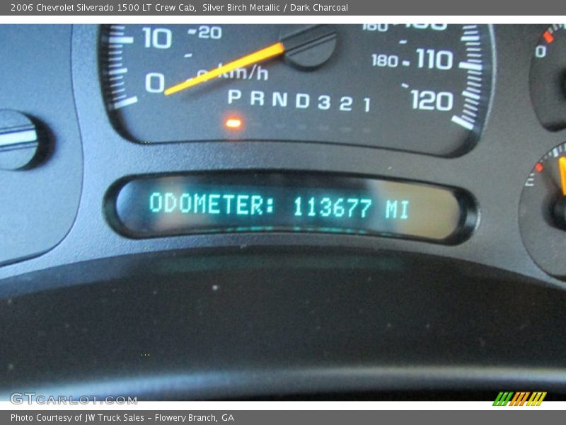 Silver Birch Metallic / Dark Charcoal 2006 Chevrolet Silverado 1500 LT Crew Cab