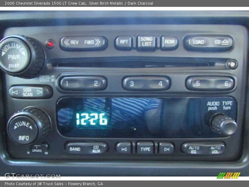 Silver Birch Metallic / Dark Charcoal 2006 Chevrolet Silverado 1500 LT Crew Cab