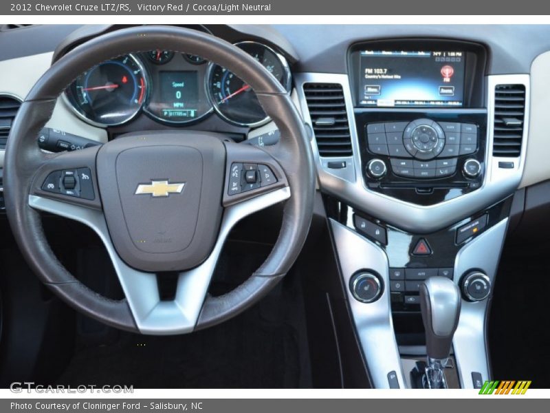 Dashboard of 2012 Cruze LTZ/RS