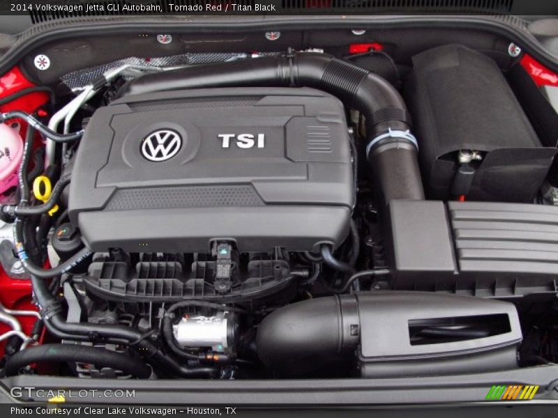 Tornado Red / Titan Black 2014 Volkswagen Jetta GLI Autobahn