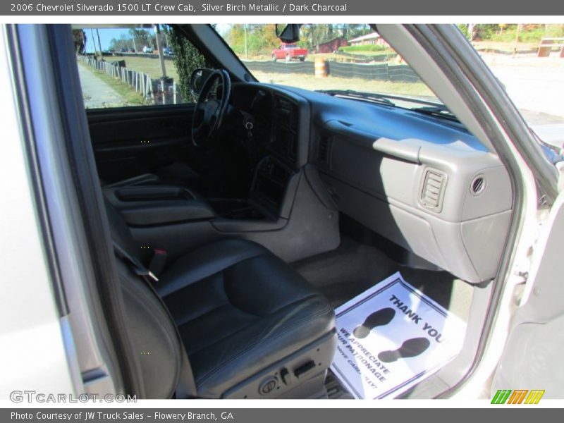 Silver Birch Metallic / Dark Charcoal 2006 Chevrolet Silverado 1500 LT Crew Cab