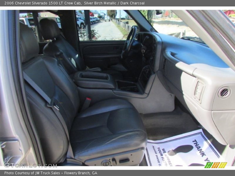 Silver Birch Metallic / Dark Charcoal 2006 Chevrolet Silverado 1500 LT Crew Cab