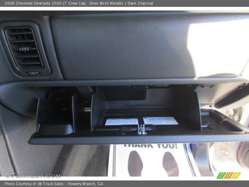 Silver Birch Metallic / Dark Charcoal 2006 Chevrolet Silverado 1500 LT Crew Cab