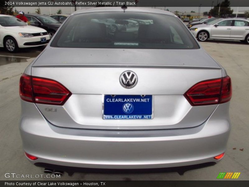 Reflex Silver Metallic / Titan Black 2014 Volkswagen Jetta GLI Autobahn