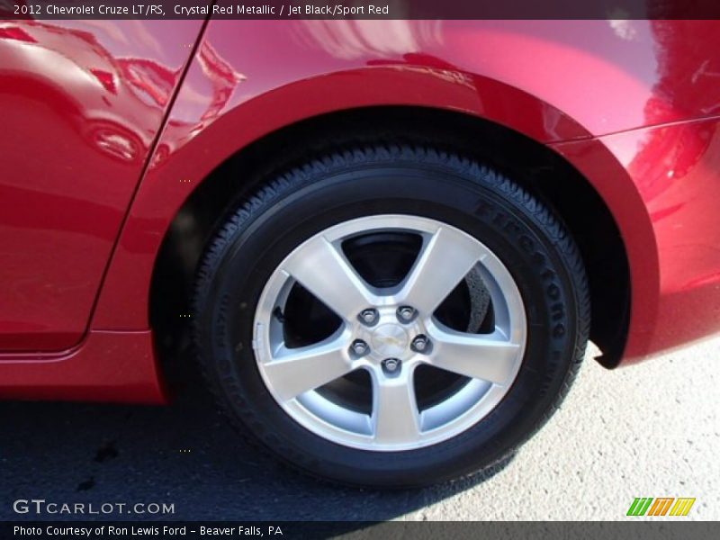 Crystal Red Metallic / Jet Black/Sport Red 2012 Chevrolet Cruze LT/RS