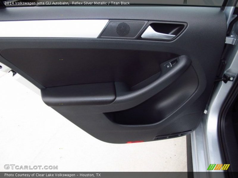 Reflex Silver Metallic / Titan Black 2014 Volkswagen Jetta GLI Autobahn