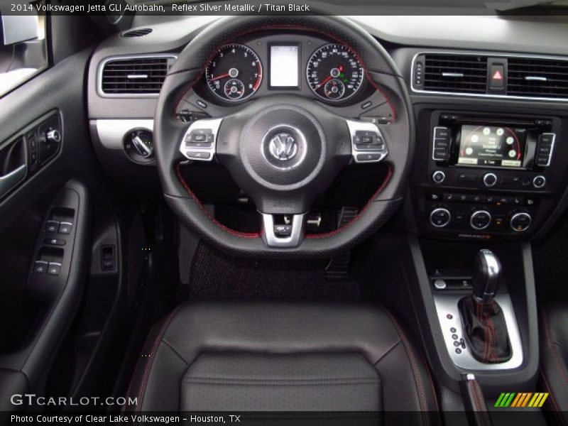 Reflex Silver Metallic / Titan Black 2014 Volkswagen Jetta GLI Autobahn