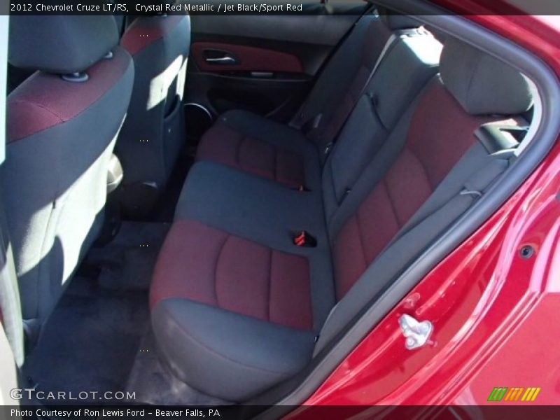Crystal Red Metallic / Jet Black/Sport Red 2012 Chevrolet Cruze LT/RS