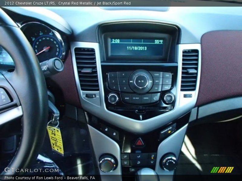 Crystal Red Metallic / Jet Black/Sport Red 2012 Chevrolet Cruze LT/RS