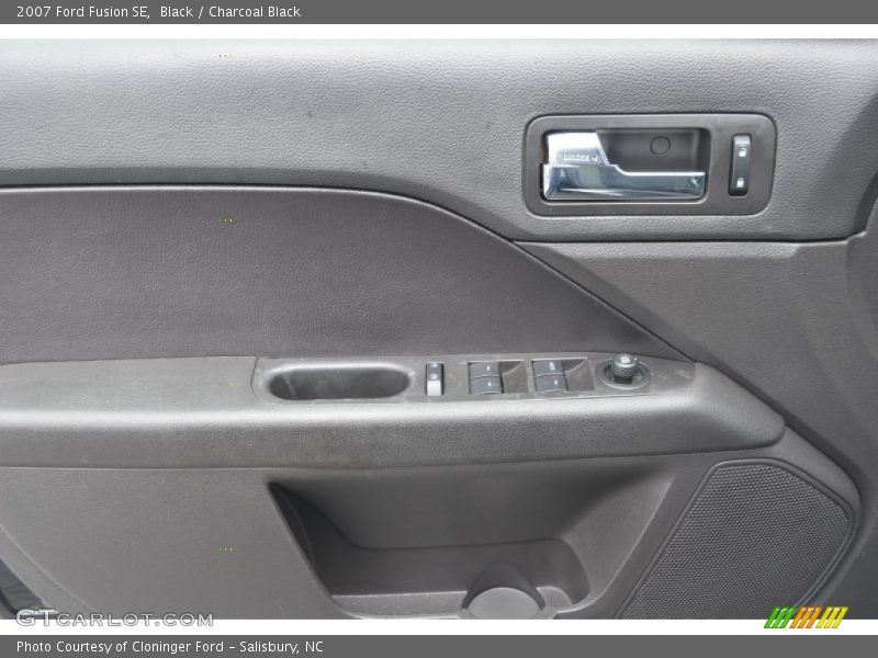 Black / Charcoal Black 2007 Ford Fusion SE