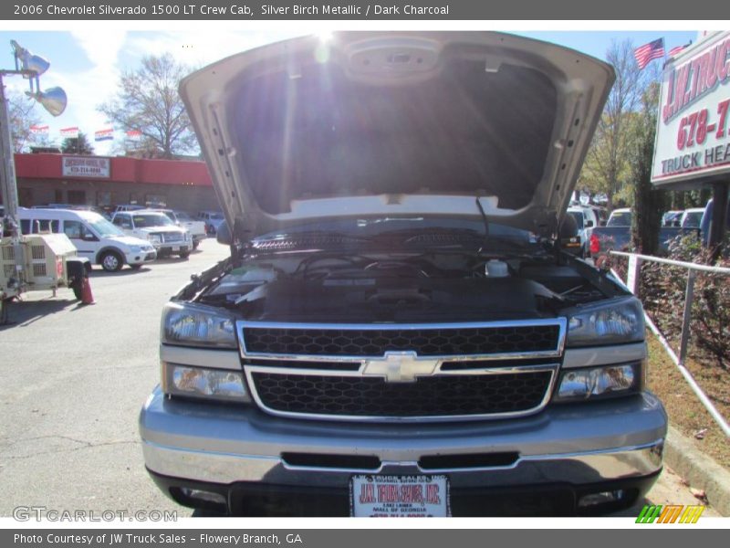 Silver Birch Metallic / Dark Charcoal 2006 Chevrolet Silverado 1500 LT Crew Cab