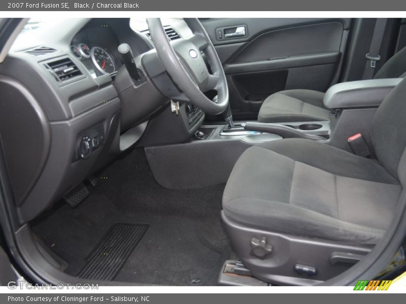 Black / Charcoal Black 2007 Ford Fusion SE