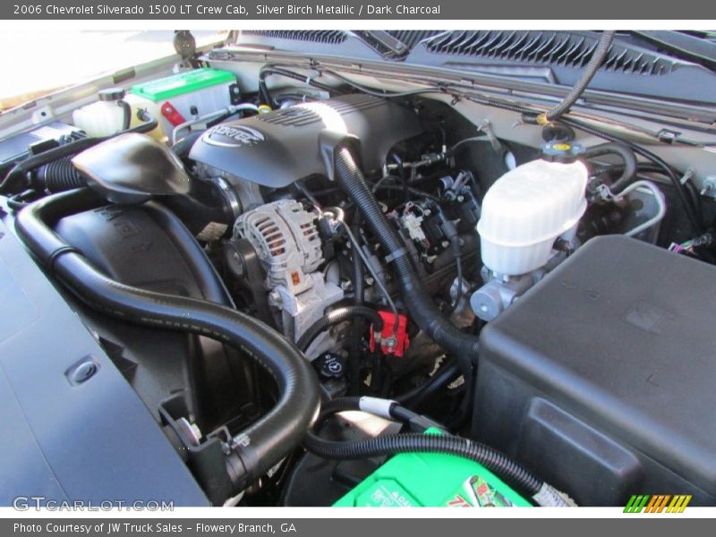 Silver Birch Metallic / Dark Charcoal 2006 Chevrolet Silverado 1500 LT Crew Cab